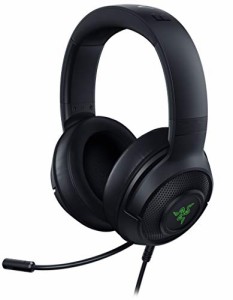 Razer Kraken X USB ゲーミングヘッドセット バーチャル7.1ch 軽量 ノイズキャンセリ (中古:未使用・未開封)