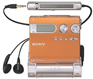 SONY MZ-N910 D MDウォークマン (オレンジ)(中古品)