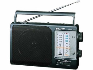 SONY ICF-800 FMラジオ (ブラック)(中古品)