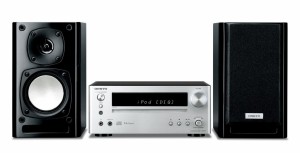 ONKYO オンキョー X-S1-B CDチューナーアンプシステム(中古品)