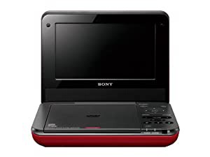 SONY ポータブルDVDプレイヤー FX750 レッド DVP-FX750/R(中古品)