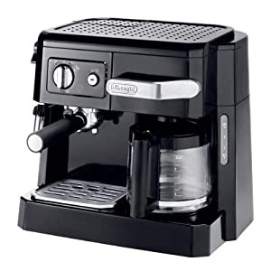 DeLonghi コンビコーヒーメーカー ブラック BCO410J-B 9-10カップ(中古品)