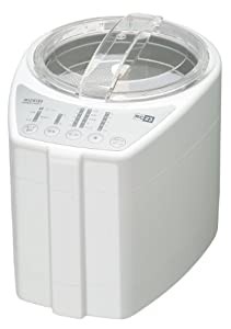 山本電気 MICHIBA KITCHEN PRODUCT RICE CLEANER 匠味米 Premium White MB-RC23W(中古品)