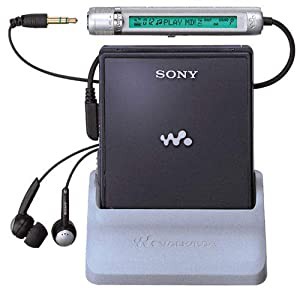 SONY MD‐WM 再生専用 MZ-E620 B ブラック(中古品)