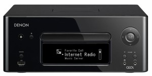 Denon CEOL ネットワークCDレシーバー AirPlay/ハイレゾ音源対応 ブラック RCD-N8-K(中古品)