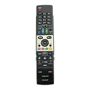 0106380320 RRMCGA863WJSA テレビリモコン シャープ SHARP(中古品)