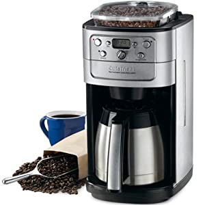 【Cuisinart クイジナート】12-cup オートマチックコーヒーメーカー ミル・タイマー付き全自動 DGB-900PCJ(中古品)