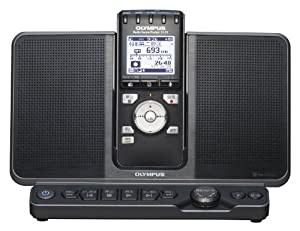 OLYMPUS ICレコーダー機能付ラジオ録音機 ラジオサーバーポケット(スピーカー付きアンテナステーション付属) PJ-35(中古品)