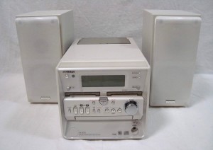 Victor ビクター　JVC　CA-UXW50-W　マイクロコンポーネントMDシステム　（CD/ダブルMDコンポ）（本体UX-W50とスピ(中古品)