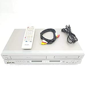 SHARP　シャープ　DV-NC600　Hi-Fiビデオ一体型DVDプレーヤー　（VHS/DVDレコーダー）（DVD録画機能なし）(中古品)