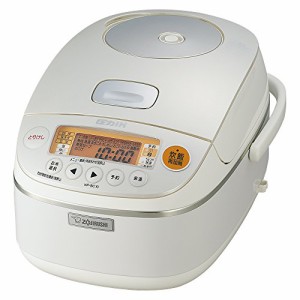 象印 圧力IH炊飯器 5.5合 ホワイト NP-BC10-WA(中古品)