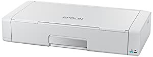 EPSON A4モバイルインクジェットプリンター PX-S05W ホワイト 無線 スマートフォンプリント Wi-Fi Direct(中古品)