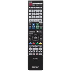 シャープ　0106380457　液晶テレビ用　リモコン　SHARP　AQUOS(中古品)