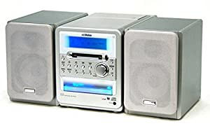 Victor ビクター JVC　UX-Q1-S シルバー　マイクロコンポーネントMDシステム　（CD/MDコンポ）(中古品)