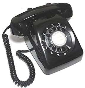 NTT 601-A2 ダイヤル式電話機 （黒電話）(中古品)