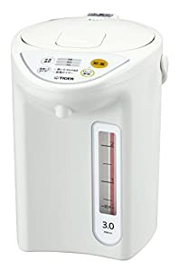 タイガー 魔法瓶 マイコン 電気 ポット 3L ホワイト PDR-G301-W Tiger(中古品)