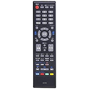 オリオン 純正テレビ用リモコン LC015 【部品番号：076R0TP021】(中古品)