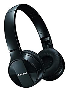 パイオニア SE-MJ553BT Bluetoothヘッドホン 折りたたみ可 ブラック SE-MJ553BT-K(中古品)