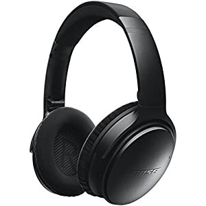 Bose QuietComfort 35 ワイヤレスヘッドフォン Bluetooth ノイズキャンセリング機能 (ブラック) [並行輸入品](中古品)