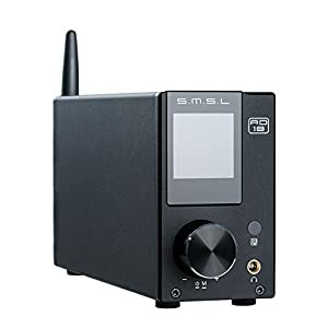 SMSL AD18 デジタルアンプ 80W USB BT4.2 USB, 光ファイバー 同軸入力 リモコン(中古品)