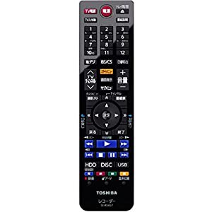 東芝（TOSHIBA）ブルーレイレコーダー用リモコン SE-R0457「79106393」(中古品)