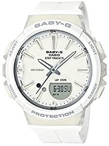 [カシオ] 腕時計 ベビージー FOR SPORTS 歩数計測 機能つき BGS-100-7A1JF レディース ホワイト(中古品)