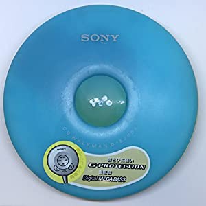 SONY ポータブルCD D-EJ002 ブルー(中古品)