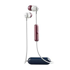 Skullcandy Jib Bluetoothワイヤレスインイヤーイヤホン マイク付き ハンズフリー通話用 6時間充電可能 ノイズアイソレ(中古品)