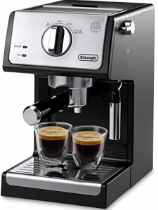 De'Longhi (デロンギ) エスプレッソメーカー ECP3220J-BK カプチーノ ラテアート エス(中古品)