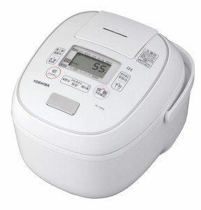 東芝 炊飯器 5.5合 IH式 鍛造釜 グランホワイト RC-10RM-W(中古品)