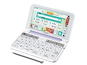 シャープ カラー電子辞書 Brain 高校生モデル バイオレット系 2019年春モデル PW-SH6-V(中古品)