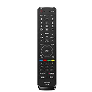 Hisense(ハイセンス) TV用リモコン EN3Z39H ブラック(中古品)