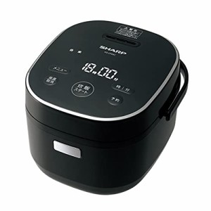 シャープ(SHARP) ジャー炊飯器 [3合炊き] ブラック系 KS-CF05C-B(中古品)