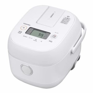 TOSHIBA RC-5XT-W(ホワイト)IH炊飯ジャー 炊飯器 3合(中古品)