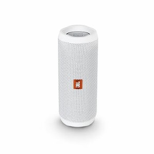 JBL FLIP4 Bluetoothスピーカー IPX7防水/パッシブラジエーター搭載/ポータブル ホワ (中古品)