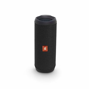 JBL FLIP4 Bluetoothスピーカー IPX7防水/パッシブラジエーター搭載/ポータブル ブラ (中古品)