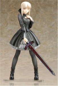 Fate/hollow ataraxia 黒セイバー ドレスVer. ( 1/8スケール PVC塗装済み完成品 )(中古:未使用・未開封)