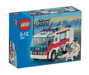 レゴ (LEGO) シティ 救急車 7890(中古品)
