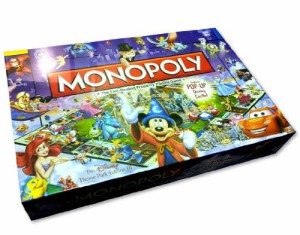 ディズニー Monopoly 3rd エディション 【並行輸入品】(中古品)