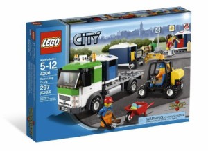 LEGO City 4206 Recycling Truck レゴ シティ ゴミ収集車 海外限定 ・並行 (中古品)