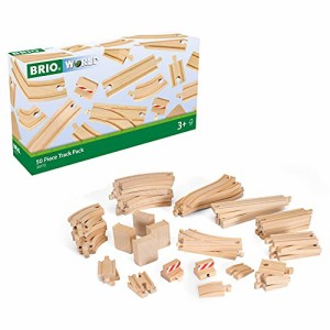 BRIO 50ピース追加レールセット 33772(中古品)