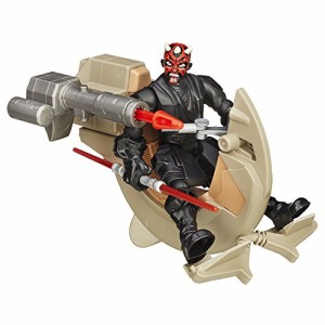 [スター ・ ウォーズ]Star Wars Hero Mashers Sith Speeder and Darth Maul(中古品)