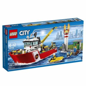 レゴ (LEGO) シティ 消防ボート 60109(中古品)