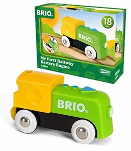 BRIO レールウェイ マイファースト バッテリーパワー機関車 33705(中古品)