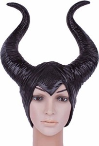 ノーブランド品　マレフィセント風　角　魔女　ウィッグ [並行輸入品](中古品)