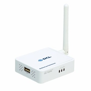 PLANEX 双方向通信対応 有線/無線 USBプリントサーバ(Win・Mac) Mini-102MG(中古品)