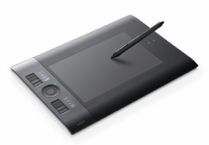 Wacom ワイヤレスペンタブレット Bluetooth接続で快適な作業性 Intuos4 Wir(中古品)