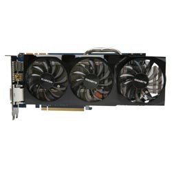 GIGABYTE　GeForce GTX570搭載ビデオカード（PCIe対応） OCモデル WINDFORC(中古品)