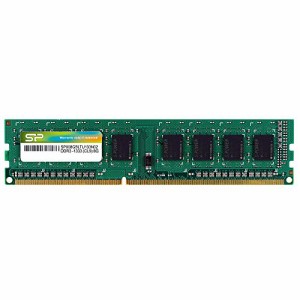 シリコンパワー デスクトップPC用メモリ 240Pin DIMM DDR3-1333 PC3-10600 (中古品)