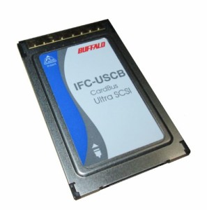 バッファロー UltraSCSI CardBus専用 インターフェースカード IFC-USCB(中古品)